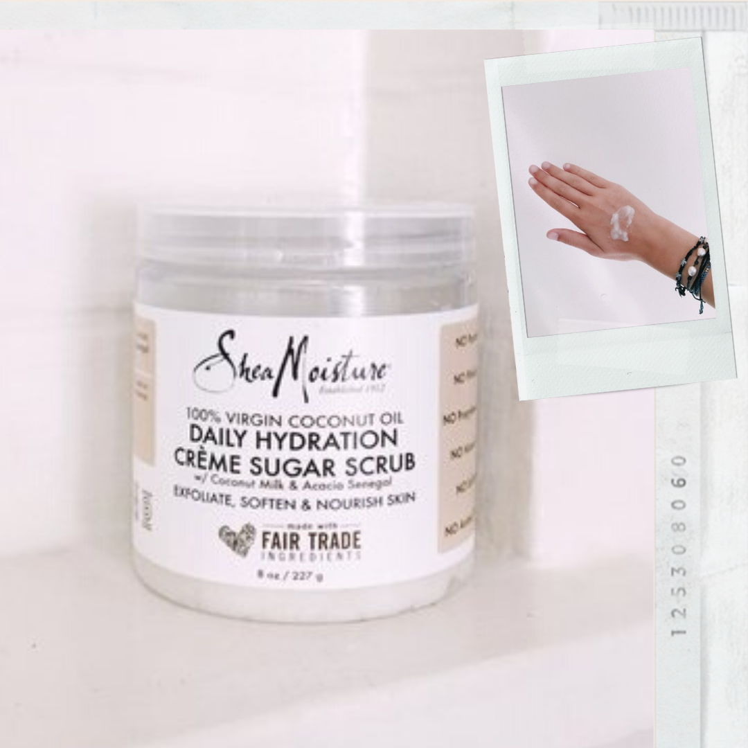 SheaMoisture Review: Coconut Oil Crème Sugar Scrub